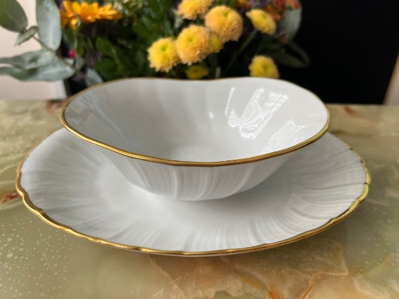 Saucière Porcelaine de Limoges Bernardaud modèle Verlaine