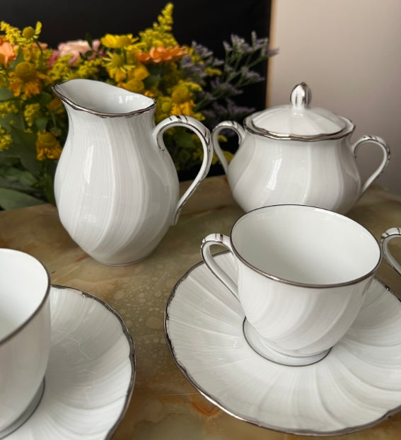 Service à café Bernardaud modèle Verdi