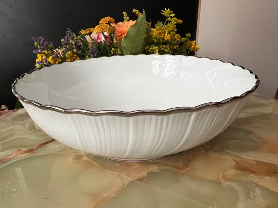 Saladier Porcelaine de Limoges Bernardaud modèle Verdi