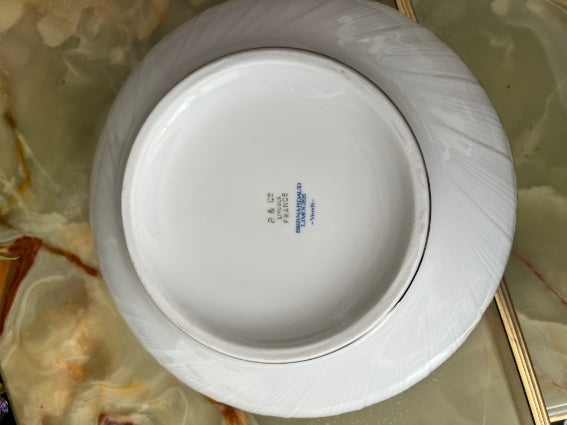 Saladier Porcelaine de Limoges Bernardaud modèle Verdi