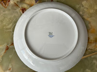Plat rond Porcelaine de Limoges Bernardaud modèle Verdi