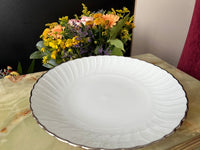 Plat rond creux Porcelaine de Limoges Bernardaud modèle Verdi