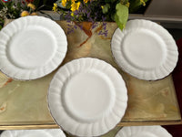 Lot de 6 assiettes à dessert Porcelaine de Limoges Bernardaud modèle Verdi