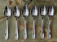 Set de 24 pièces Christofle Art déco modèle Atlas Paquebot Normandie métal argenté bon état avec écrin