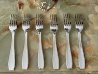 Set de 24 pièces Christofle Art déco modèle Atlas Paquebot Normandie métal argenté bon état avec écrin