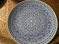 Lot de 6 assiettes 20 cm COCEMA de Fès, Maroc