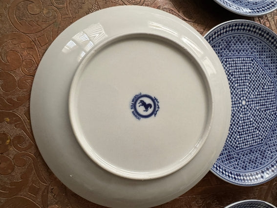 Lot de 6 assiettes 20 cm COCEMA de Fès, Maroc