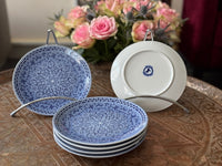 Lot de 6 assiettes 17 cm céramique COCEMA de Fès, Maroc