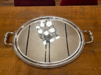 Service à thé et café Christofle Malmaison métal argenté vintage très bon état