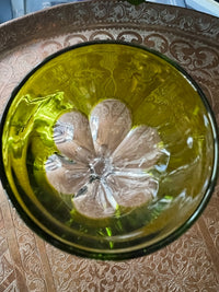 Un verre roemer Cristal Baccarat modèle Genova chartreuse très bon état