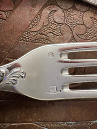 Christofle modèle Marly 6 fourchettes de table métal argenté très bon état