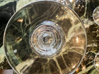 Lot de 9 verres à liqueur Cristal Saint Louis modèle Chantilly très bon état