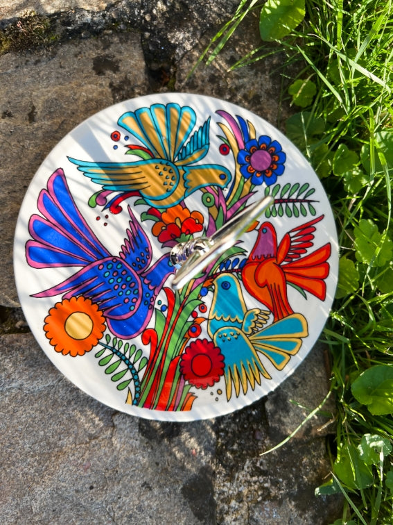 Rare petit serviteur/présentoir à gateaux Acapulco Villeroy & Boch très bon état