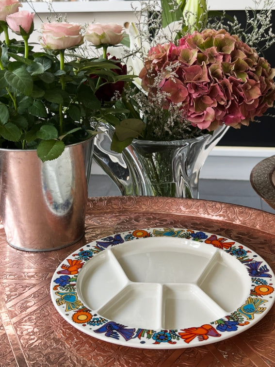 Assiette à fondue Acapulco Villeroy et Boch très bon état