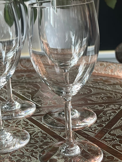 Lot de 6 verres à vin Cristal Baccarat signés très bon état, Perfection ?