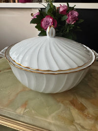 Soupière/Légumier Porcelaine de Limoges Bernardaud modèle Verlaine