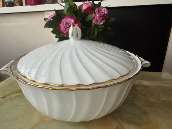 Soupière/Légumier Porcelaine de Limoges Bernardaud modèle Verlaine