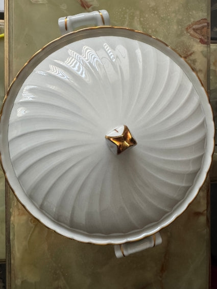 Soupière/Légumier Porcelaine de Limoges Bernardaud modèle Verlaine