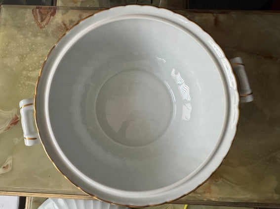 Soupière/Légumier Porcelaine de Limoges Bernardaud modèle Verlaine