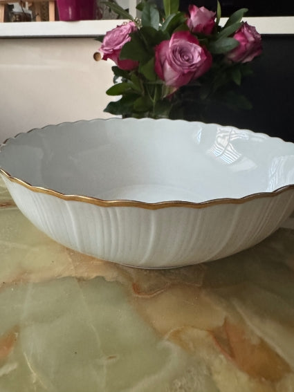Saladier Porcelaine de Limoges Bernardaud modèle Verlaine