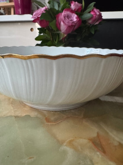 Saladier Porcelaine de Limoges Bernardaud modèle Verlaine