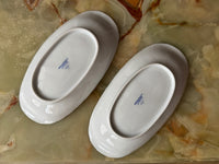 Lot de 2 raviers Porcelaine de Limoges Bernardaud modèle Verlaine