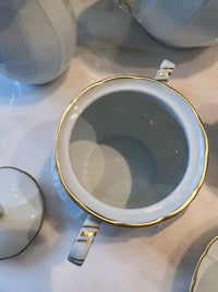 Service à café Porcelaine de Limoges Bernardaud modèle Verlaine