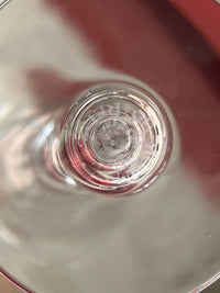 Flûte à champagne Cristal Baccarat neuve signée avec sa boîte