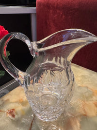Cristal Saint Louis Pichet Broc à eau modèle Chantilly très bon état.