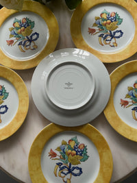 Lot de 6 assiettes à dessert 21 cm Bernardaud modèle Borghese