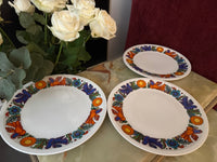 Lot de 3 Assiettes Acapulco Villeroy et Boch 24 cm très bon état