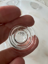 Lot de 6 verres à vin 12,5 cm Cristal Baccarat signés, modèle Ile de France