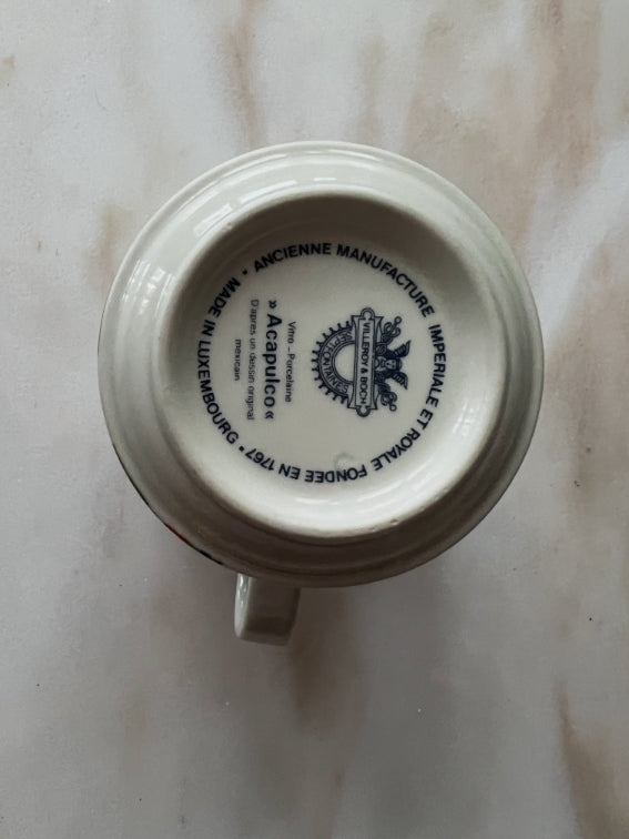 Un petit mug hauteur 7,5 cm Acapulco Villeroy et Boch très bon état