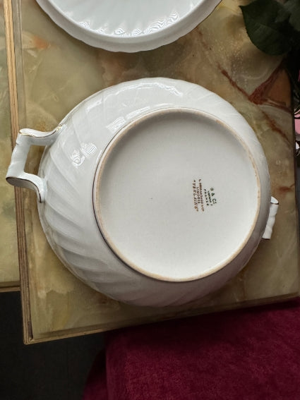 Soupière/Légumier Porcelaine de Limoges Bernardaud modèle Verlaine
