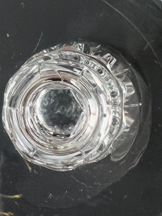 Lot de 4 flûtes à champagne Cristal Saint-Louis modèle Guernesey signées très bon état