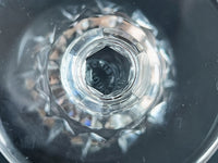 Lot de 4 verres à vin blanc Cristal Saint-Louis modèle Guernesey signés très bon état