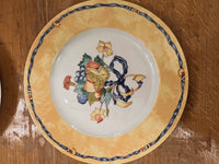 Lot de 6 assiettes plates 26,5 cm Bernardaud modèle Borghese