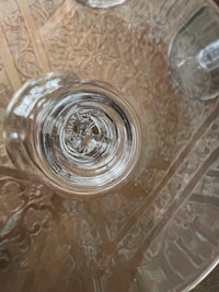 Lot de 6 verres à eau Cristal Baccarat Capri signés très bon état