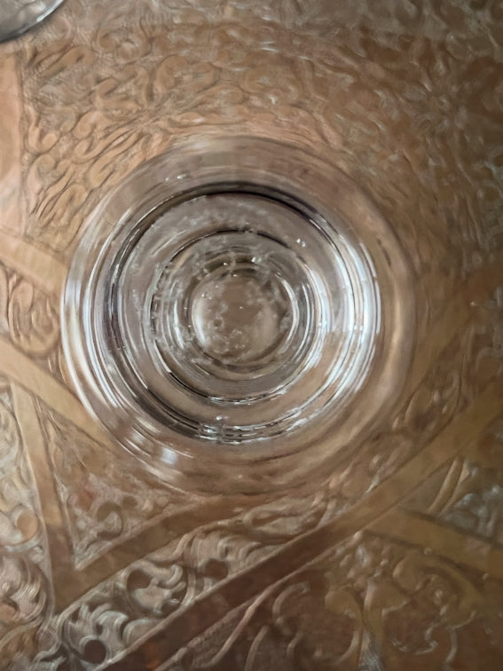 Lot de 6 verres à vin blanc Cristal Baccarat Capri signés avec boîte d'origine