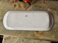 Plat à cake Porcelaine de Limoges Bernardaud modèle Verlaine