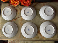 Lot de 6 coupelles Porcelaine de Limoges Bernardaud modèle Verlaine