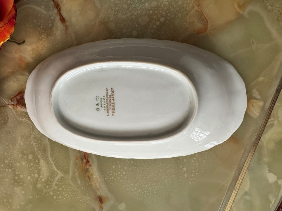 Lot de 2 raviers Porcelaine de Limoges Bernardaud modèle Verlaine