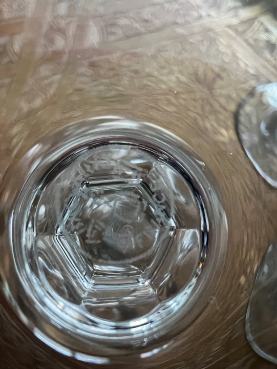 Lot de 6 verres à vin 16,5 cm Cristal Baccarat modèle Genova très bon état