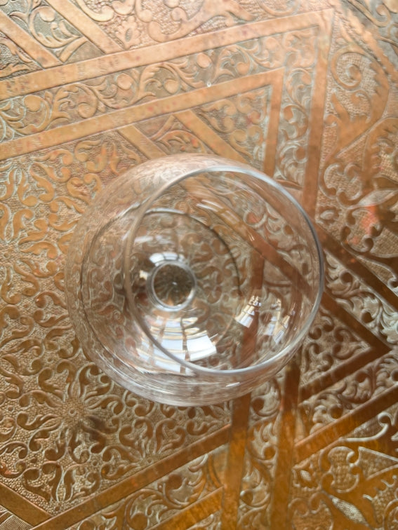 Un verre à cognac Cristal Baccarat modèle Cheverny bon état