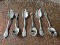 Set de 24 pièces Christofle modèle Marly métal argenté très bon état avec écrin
