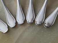 Set de 24 pièces Christofle/Alfenide modèle Pompadour métal argenté très bon état avec écrin