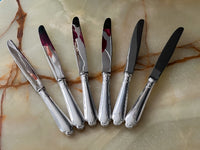 Set de 24 pièces Christofle/Alfenide modèle Pompadour métal argenté très bon état avec écrin