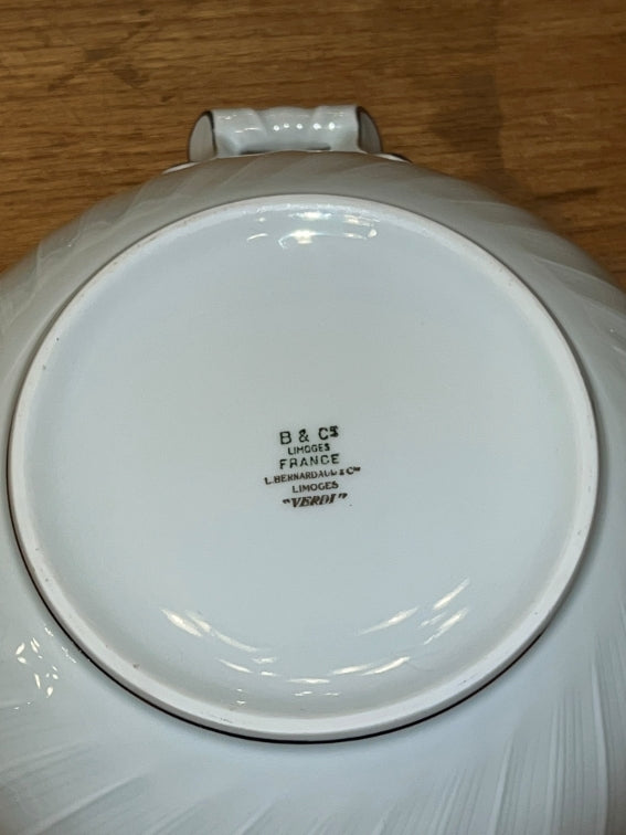 Soupière / Légumier Porcelaine de Limoges Bernardaud modèle Verdi