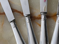 Set de 24 pièces Christofle/Alfenide modèle Pompadour métal argenté très bon état avec écrin