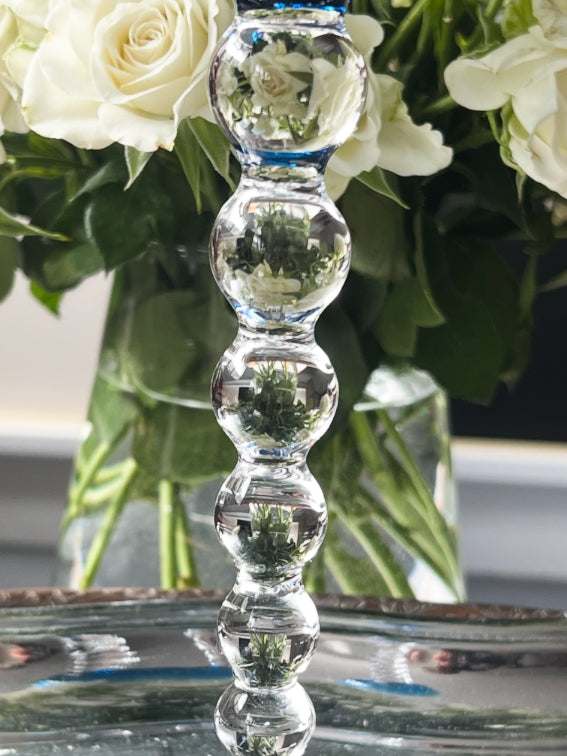 Roemer Saint Louis Bubbles bleu clair signé état neuf